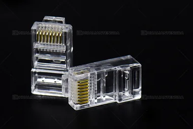 Cat5e UTP RJ45 Plug — Premium-Grade PC / 超五类非屏蔽水晶头 · 特级胶料