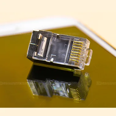 Cat5e FTP Shielded RJ45 Plug — FU / 超五类屏蔽水晶头 · FU