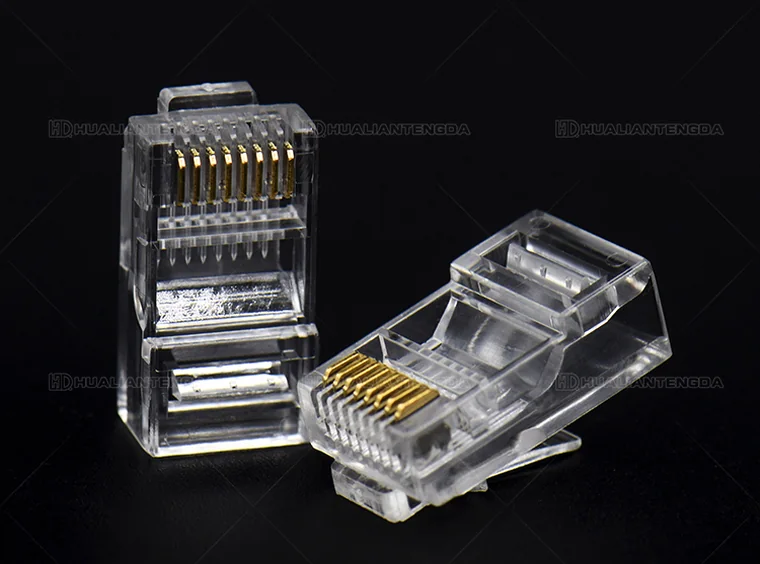 Cat6 UTP RJ45 Plug — Premium-Grade PC / 六类非屏蔽水晶头 · 特级胶料