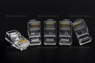 Cat6 UTP RJ45 Plug — Premium-Grade PC / 六类非屏蔽水晶头 · 特级胶料
