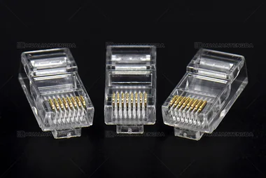 Cat6 UTP RJ45 Plug — Premium-Grade PC / 六类非屏蔽水晶头 · 特级胶料