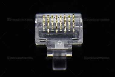 Cat6 UTP RJ45 Plug — Two-Piece with Load Bar / 六类非屏蔽水晶头 · 两件式
