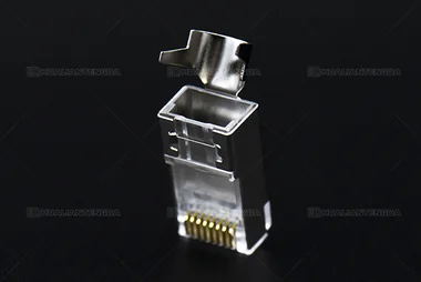 Cat7 FTP RJ45 Plug — Dovetail Clip / 七类屏蔽水晶头 · 燕尾夹