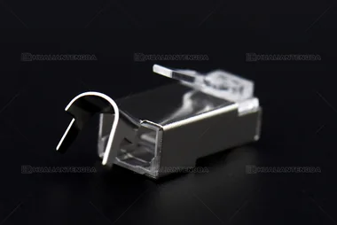 Cat7 FTP RJ45 Plug — Dovetail Clip / 七类屏蔽水晶头 · 燕尾夹
