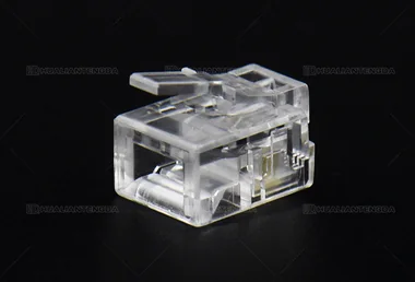 6P2C Telephone Plug (RJ11) / 6P2C 电话水晶头