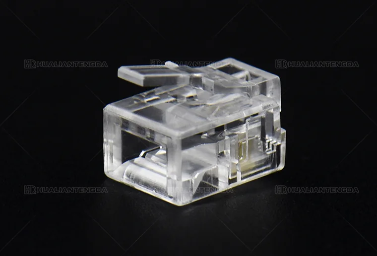 6P2C Telephone Plug (RJ11) / 6P2C 电话水晶头